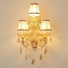 Luksuriøs Vegglampe Elegant Vegglampe Dekorasjonslampe Nattbordsbelysning