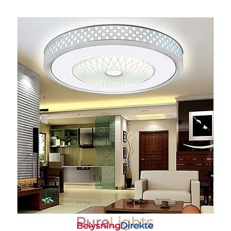 Sirkulær Kuppellys Romantisk Krystalllampe