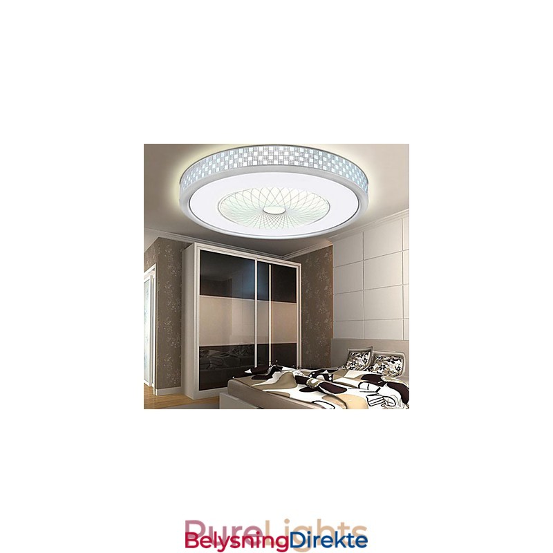 Sirkulær Kuppellys Romantisk Krystalllampe