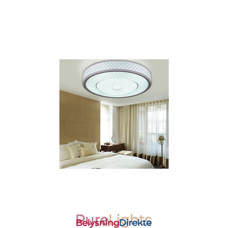 Sirkulær Kuppellys Romantisk Krystalllampe