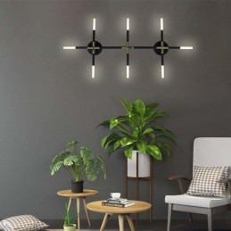 Vegglampe Skjøting Varmhvit Kreativ Vegglampe Gjør-Det-Selv Kombinasjonslampe