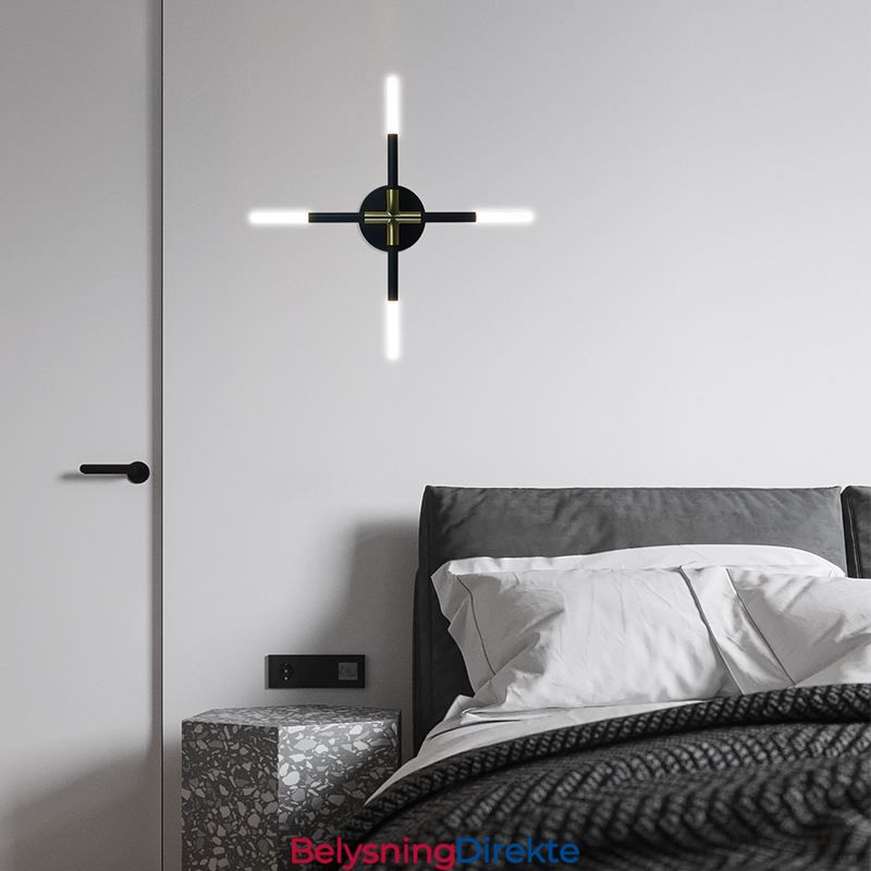 Vegglampe Moderne Minimalistisk Varmhvit Kreativ Vegglampe