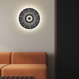 Vegglampe I Nordisk, Helkobber, Hul, Rund Vegglampe