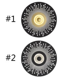 Vegglampe I Nordisk, Helkobber, Hul, Rund Vegglampe