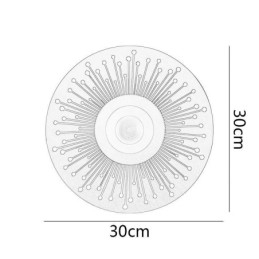 Vegglampe I Nordisk, Helkobber, Hul, Rund Vegglampe