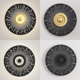 Vegglampe I Nordisk, Helkobber, Hul, Rund Vegglampe