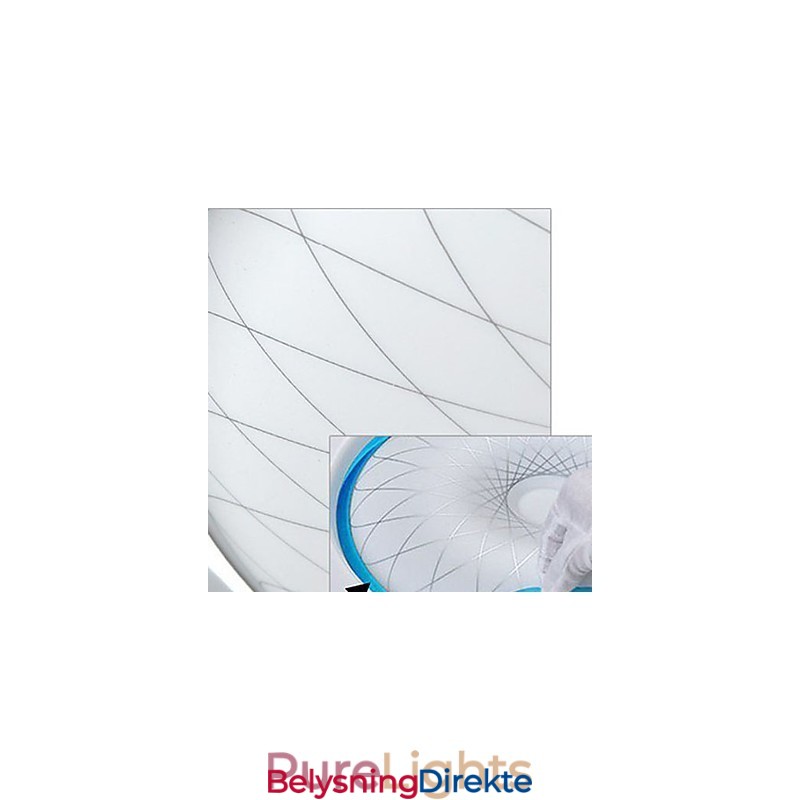 Sirkulær Kuppellys Romantisk Krystalllampe