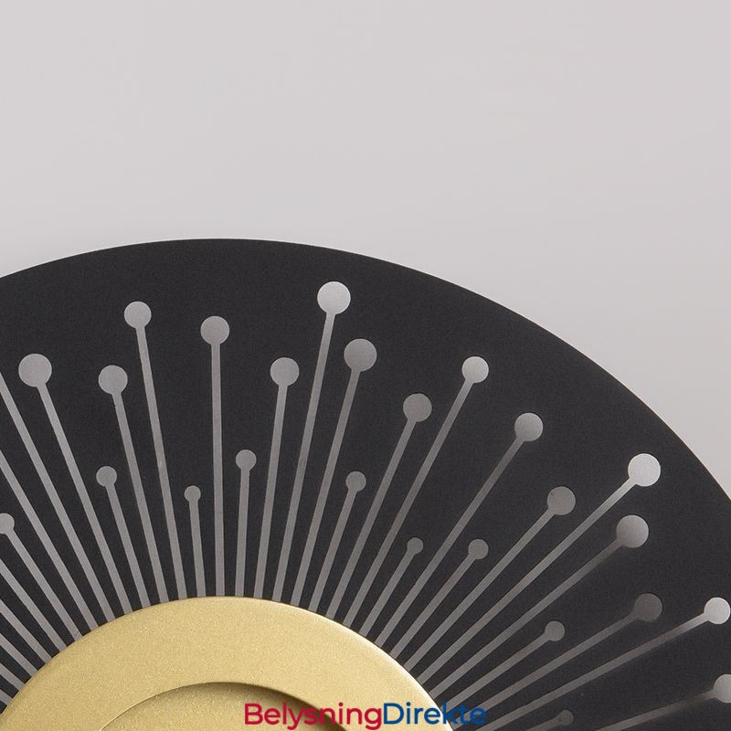 Vegglampe I Nordisk, Helkobber, Hul, Rund Vegglampe