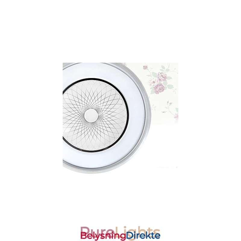 Sirkulær Kuppellys Romantisk Krystalllampe