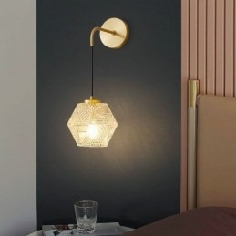 Moderne Vegglampe Kreativ Glassvegglampe