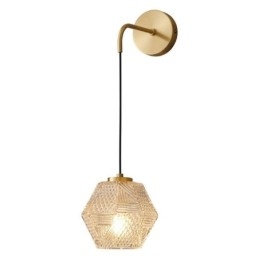 Moderne Vegglampe Kreativ Glassvegglampe