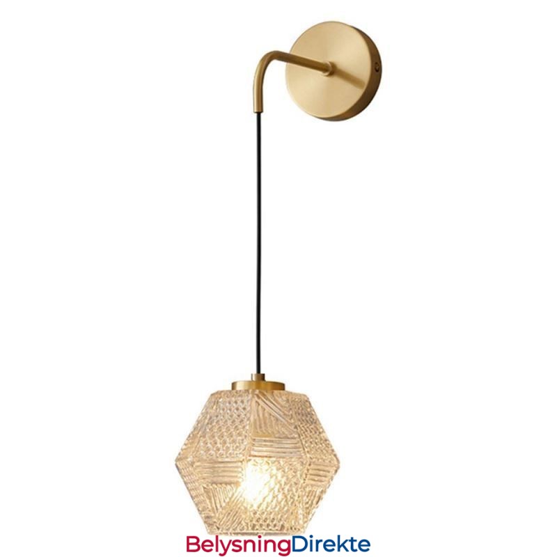 Moderne Vegglampe Kreativ Glassvegglampe