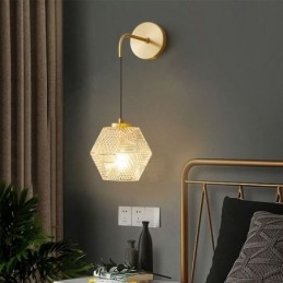 Moderne Vegglampe Kreativ Glassvegglampe