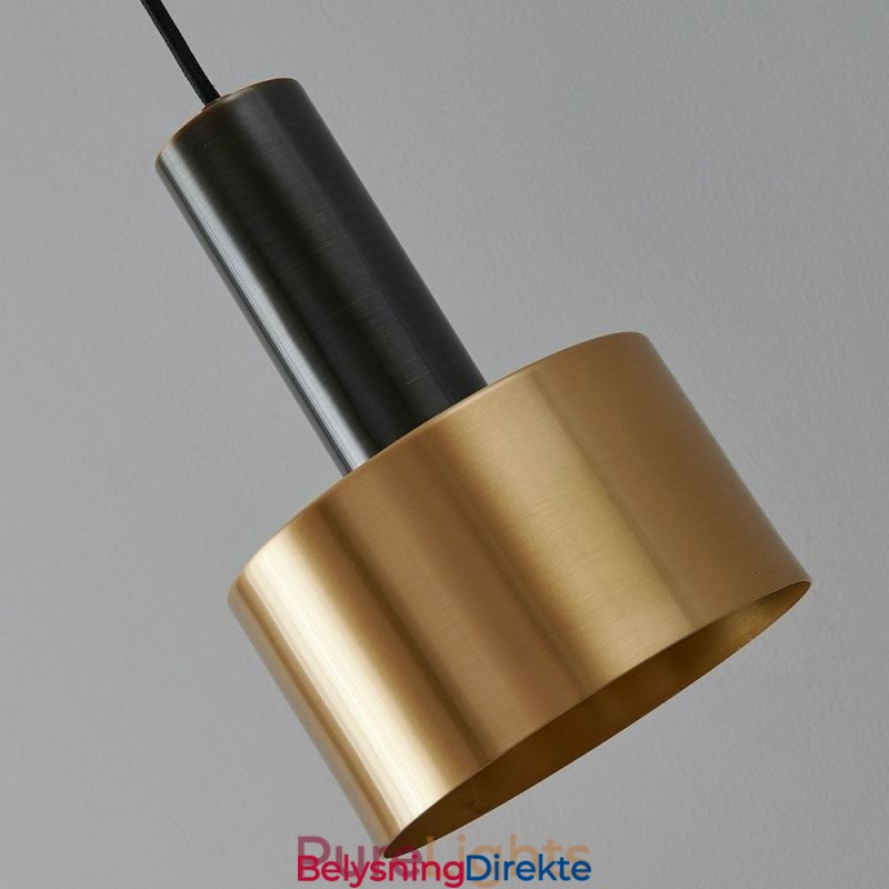 Moderne Vegglampe Svart Gull Kontrastfarge Vegglampe