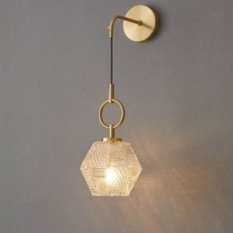 Moderne Vegglampe Kreativ Glassvegglampe