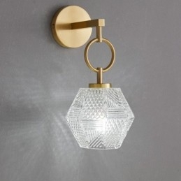 Moderne Vegglampe Kreativ Glassvegglampe