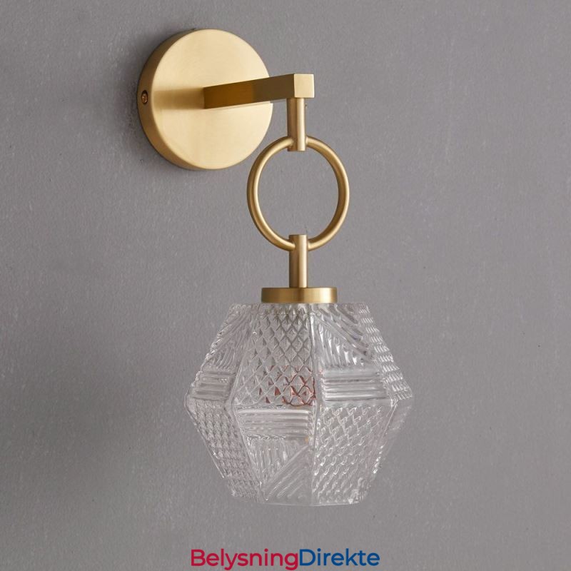 Moderne Vegglampe Kreativ Glassvegglampe