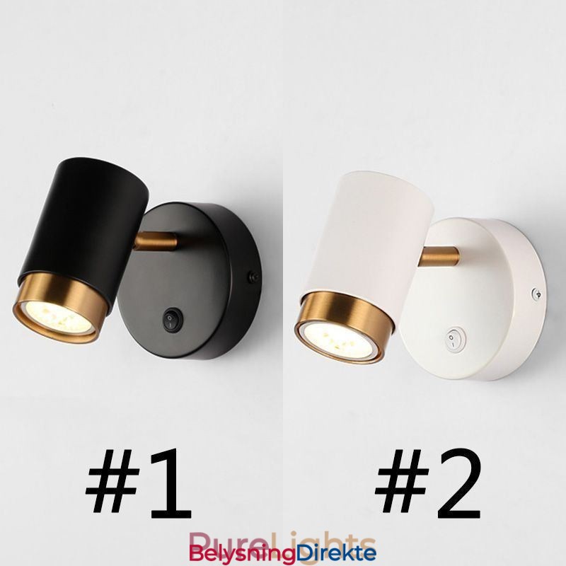 Moderne Svingbar Vegglampe Minimalistisk Vegglampe Midtgangslampe