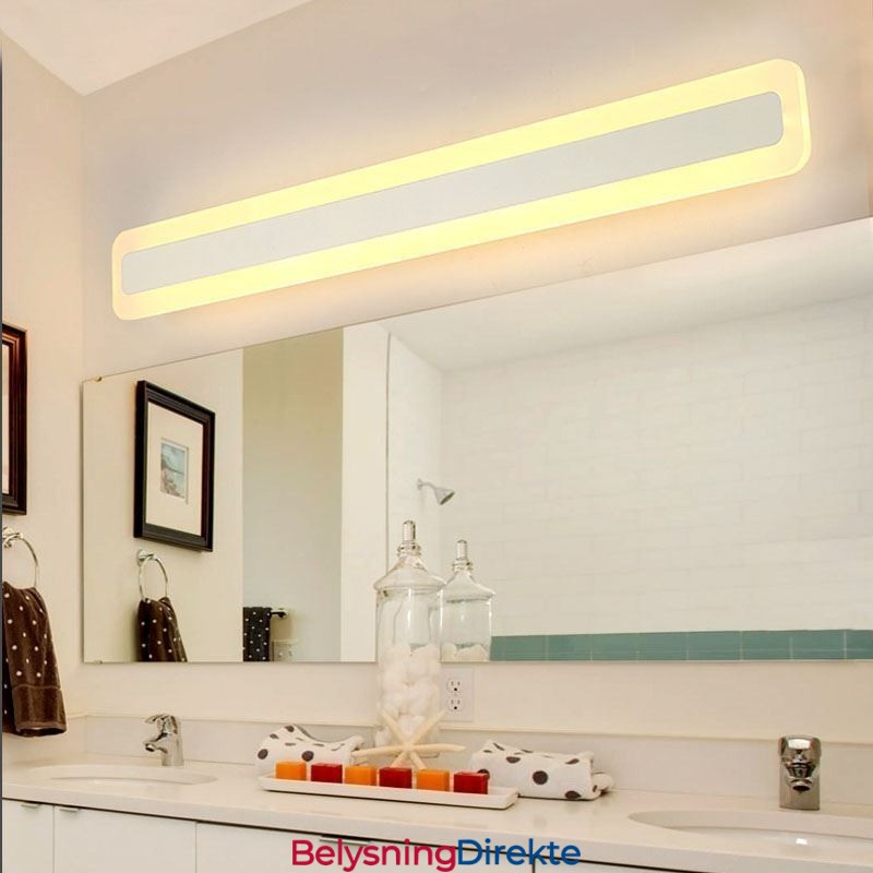 Ny Veggspeillampe Moderne Kosmetisk Akrylvegglampe For Bad