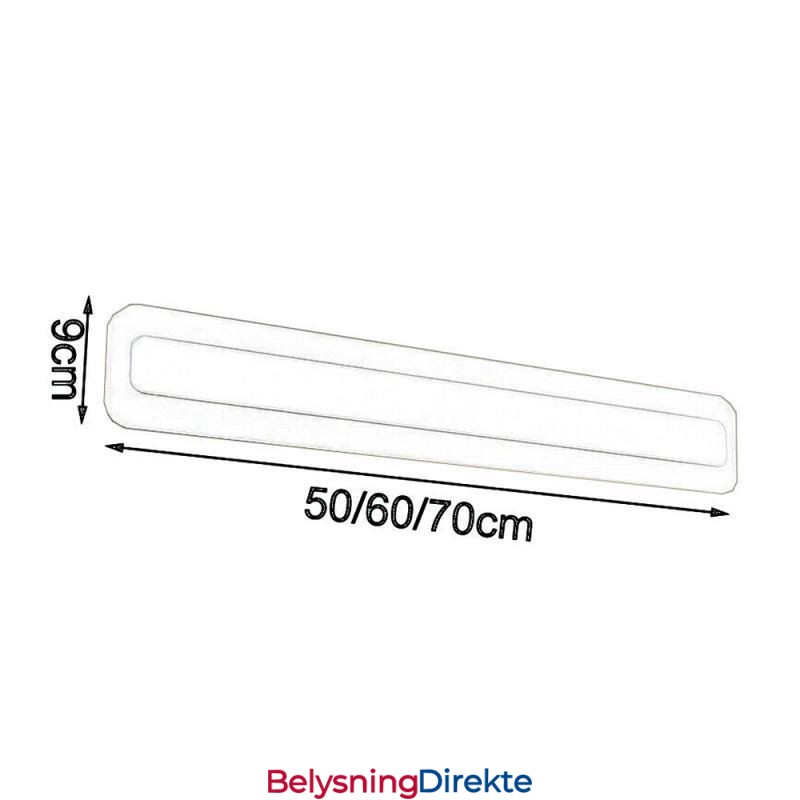 Ny Veggspeillampe Moderne Kosmetisk Akrylvegglampe For Bad