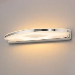 Moderne Speilbelysning Vegglampe Baderomsbelysning Rustfritt Stål