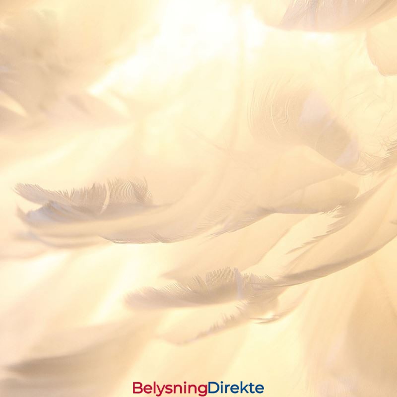 Kreativ Fjærvegglampe Dekorativ Lampe