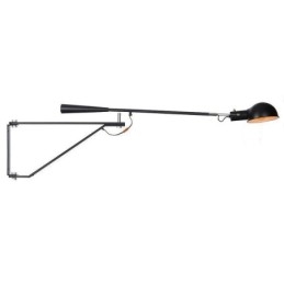 Enkel Vippearm Vegglampe Nattbordslampe Med Leselampe