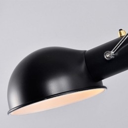 Enkel Vippearm Vegglampe Nattbordslampe Med Leselampe