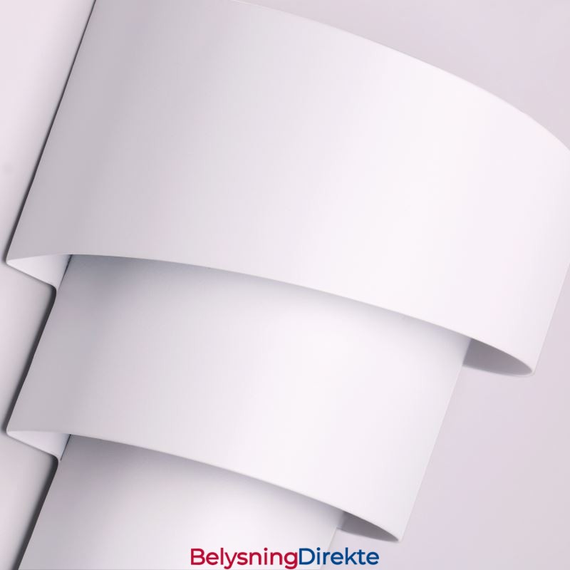 Moderne Minimalistisk Vegglampe Spiralformet Kakelampe Nattbordslampe