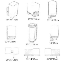 Nordisk Trevegglampe I Glassskjerm, Vegglampe