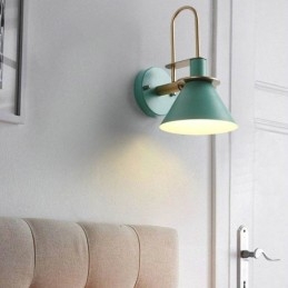 Nordisk Vegglampe I Makron-Stil, Kreativ Speillampe Foran