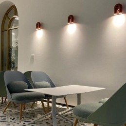 Vegglampe U-Formet Minimalistisk Kreativ Vegglampe 90 Roterende Lampeskjerm