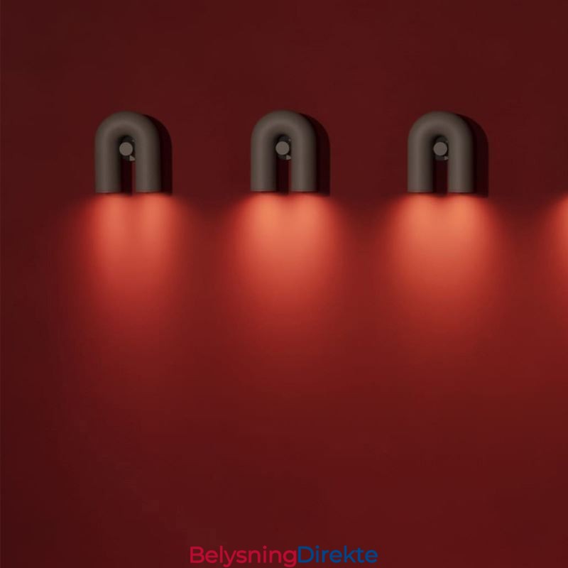 Vegglampe U-Formet Minimalistisk Kreativ Vegglampe 90 Roterende Lampeskjerm