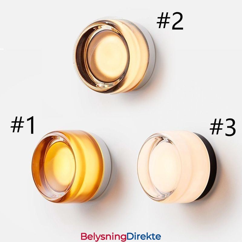 Vegglampe Moderne Minimalistisk Akryl Enkelthodet Rund Smijern Liten Vegglampe