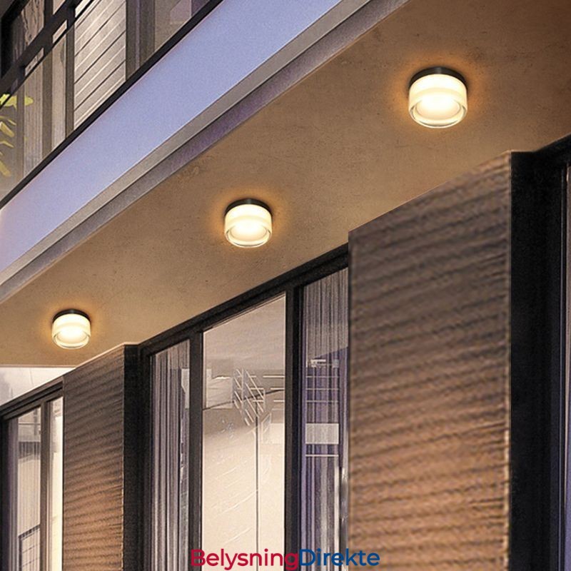 Vegglampe Moderne Minimalistisk Akryl Enkelthodet Rund Smijern Liten Vegglampe