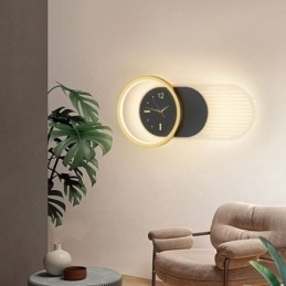 Vegglampe Moderne Minimalistisk Akryl Smijern Klokke Vegglampe