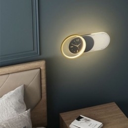Vegglampe Moderne Minimalistisk Akryl Smijern Klokke Vegglampe