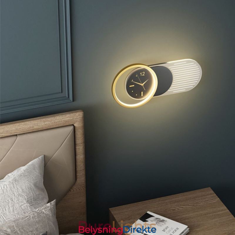 Vegglampe Moderne Minimalistisk Akryl Smijern Klokke Vegglampe