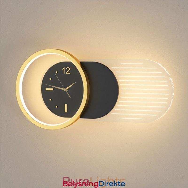 Vegglampe Moderne Minimalistisk Akryl Smijern Klokke Vegglampe