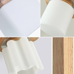 Innfelt Mini-Stil Moderne Samtidskunst I Tre