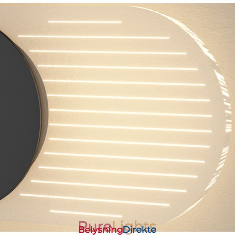 Vegglampe Moderne Minimalistisk Akryl Smijern Klokke Vegglampe