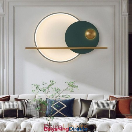 Vegglampe Rund Hage Smijernsvegglampe