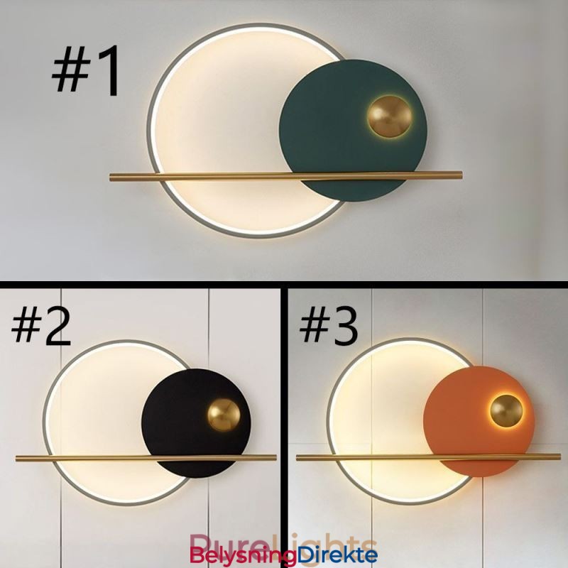 Vegglampe Rund Hage Smijernsvegglampe