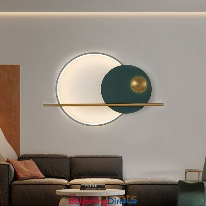 Vegglampe Rund Hage Smijernsvegglampe