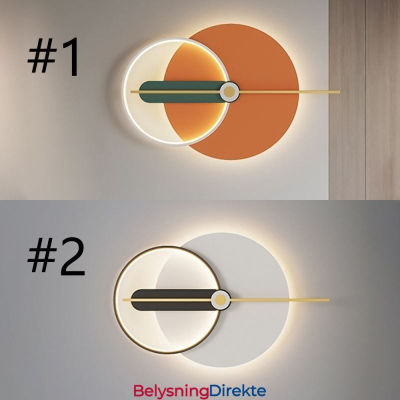 Vegglampe I Smijern Med Peker