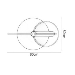 Vegglampe I Smijern Med Peker