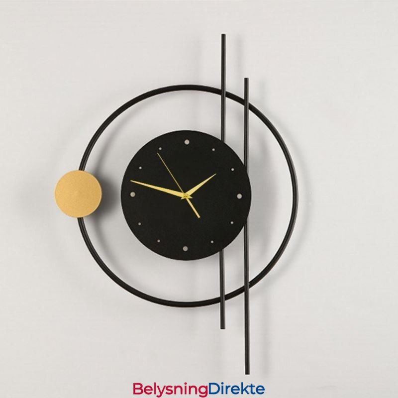 Klokkevegglampe Moderne Minimalistisk Smijerns Vegglampe Og