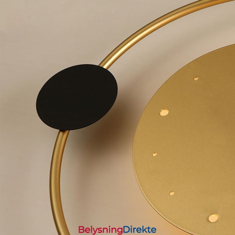 Klokkevegglampe Moderne Minimalistisk Smijerns Vegglampe Og