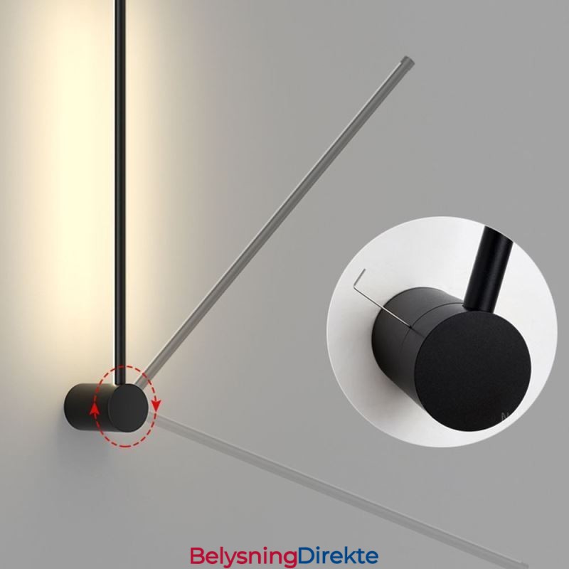 Moderne Lang Vegglampe Nattbordslampe