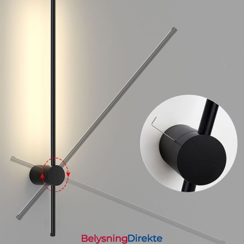 Moderne Lang Vegglampe Nattbordslampe Midtgang